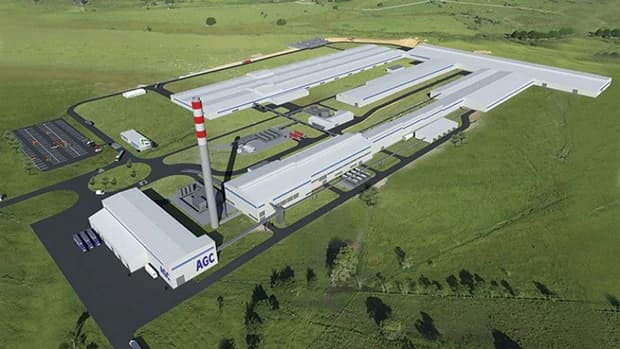 AGC Vidros - implantacao greenfield de COATER industrial com automação e montagem pela Authomathika, 2013