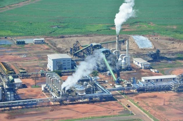 Usina sucroenergetica Costa Rica - projeto turnkey completo com automacao, eletrica e montagem eletromecanica executado pela Authomathika